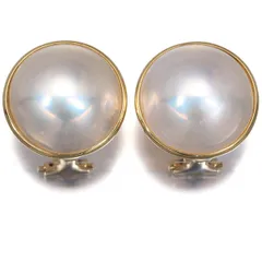 TASAKI タサキ イヤリング マベパール 真珠 14.0mm K18YG #195635のサムネイル