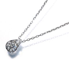 美品❗️BD0.14CT✨ポンテヴェキオ k18YGブラックダイヤネックレス