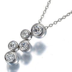 Tiffany & Co. 750 K18 4.3gビーン型ネックレス - メルカリ