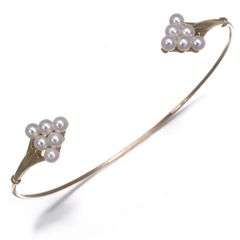 MIZUKI ミズキ 14k カフ ブレスレット バングル ダイヤモンド - メルカリ