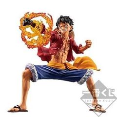 [중고](미사용·미개봉품) 이치반 복권 원피스 with ONE PIECE TREASURE CRUISE A상 몽키·D·루피 피규어