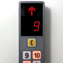 エレベーターの中のボタンのサムネイル