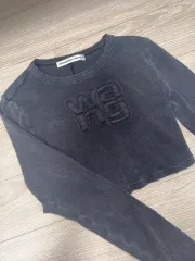 アレキサンダーワング ウォッシュ クロップド スリーブ Tシャツのサムネイル