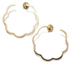 ❝極美品❞ エルメス ナウシカ PM ゴールド バングル AU750 ノジカ ❝極美品❞ エルメス ナウシカ PM ゴールド バングル AU750 ノジカ