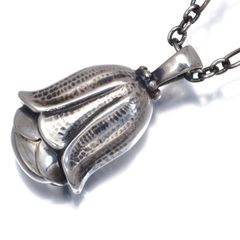 美品 12764 ジョージジェンセン1993 シルバー925アメジストネックレス