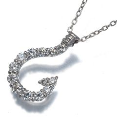 最終交渉可JE192☆高級 ダイヤモンド0.55ct プラチナ ネックレス 
