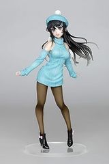 [중고](미사용·미개봉품)타이토 청춘 돼지 놈 시리즈 Coreful 피겨 사쿠라지마 마이 신작 니트 원피스 ver.