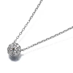 ヴァンドーム ネックレス ダイヤ ダイヤモンド 0.12ct グレース Pt950/Pt850 #194411のサムネイル