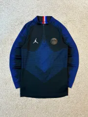 S必須アイテム) ジョーダン X パリ・サンジェルマン(PSG) 19-20 ヴェイパーニット ドリルトップのサムネイル