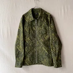 A.P.C. ジップアップ カバーオール / S コットン カモ柄 迷彩 ボタニカル ririジップ ワーク ジャケット O6-06004-9429のサムネイル