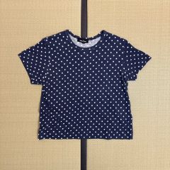 tricot COMME des GARÇONS ドット オレンジプリント 半袖 - メルカリ