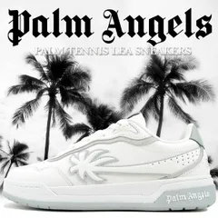 パーム・エンジェルス パーム テニス レザー スニーカー ホワイト PALM ANGELS PALM TENNIS LEA SNEAKERS WHITE vs26lea0010109 スニーカー ローカット シューズ 靴 メンズ のサムネイル