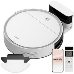 新品未開封　OKP ロボット掃除機 k5 Amazon | OKP Life K5 Ultra ロボット掃除機 水拭き 【ToFレーザー測距
