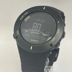 【新品電池・新品ベルト（社外）】SUUNTO CORE スントコア ディープブラック 高度計 気圧計 コンパス 登山 アウトドア 腕時計のサムネイル