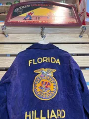 70s〜80s FFA コーデュロイジャケット FLORIDA USA製 サイズ42 YKKジップ 胸刺繍無しのサムネイル