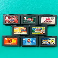 【8点セット】【ソフトのみ】ゲームボーイアドバンス 遊☆戯☆王デュエルモンスターズ3種 NARUTO -ナルト- 2種 テニスの王子様2種 金色のガッシュベル!! うなれ!友情の電撃 ゲームボーイアドバンス