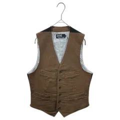 POLO RALPH LAUREN(ポロラルフローレン) Cotton Vest コットン ジレ S ブラウン ベストのサムネイル