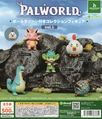 パルワールドボールチェーン付きコレクションフィギュアvol.1全5種フルコンプセット