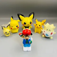 【動作未確認】ポケットモンスター フィギュア 電動玩具 ピカチュウ/ピチュー/トゲピー/サトシ フィギュア 玩具 グッズ LB13のサムネイル