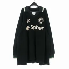 ダブレット doublet 25SS TEAM SPIBER FOOTBALL KNITWEAR ニット セーター 長袖 ONE ブラック 黒 25SS54KN183のサムネイル