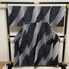 斉藤上太郎 縞模様 浴衣 未使用 - メルカリ
