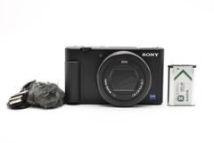 SONY VLOGCAM ZV-1 本体 バッテリー3個 充電器付 - メルカリ
