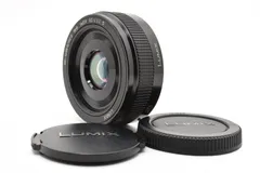 ★極上★ パナソニック Panasonic G 20mm F1.7 II ASPH. ブラック 《前後キャップ付！》★完動品★ #A605086のサムネイル