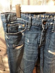 DENHAM NEEDLE HIGH SKINNY FIT（W28） ダメージ - メルカリ