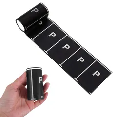 新品 DONGFANGB 駐車場用テープ 5mロール 幅7.5cm ミニカー道路マーカー DIY 情景作成 子供ごっこ遊び 知育玩具 プレゼント (Pマーク入り)のサムネイル