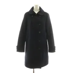 アーバンリサーチ ドアーズ URBAN RESEARCH DOORS ステンカラーコート ロング ウール 38 紺 ネイビー DR62-27M013 /KU 17 ■MAのサムネイル