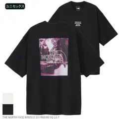 ザ・ノース・フェイス THE NORTH FACE NT82533 SS FREERD SQ LG T 半袖 ユニセックス ショートスリーブ フリーライド スクエアロゴティー メンズ レディース 大きめ グラフィック バックプリント ロゴ クルーネック コット