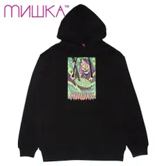 MISHKA x VASILIJ TORGASHEV HORNED ALCHEMIST コラボ プルオーバー フーディー パーカー ブラック 黒 PULLOVER HOODIE Black ミシカのサムネイル