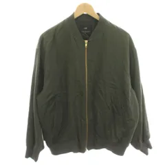 23区 オンワード樫山 22AW テンセルレーヨンサテン MA-1 ジャケット ブルゾン 38 カーキ JKWONW6309 /HN37のサムネイル