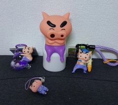 非売品】デハラユキノリ 坂本龍馬 とさ犬太 キーホルダー 四国銀行