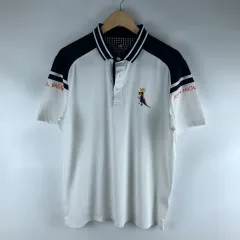 バラシェルバスキア ゴルフ 白 機能性 半袖 カラーTシャツ 105 260625のサムネイル