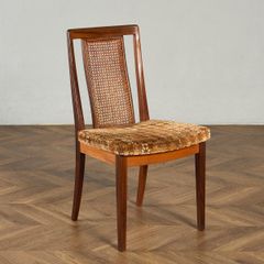 オールドカリモク karimoku ラタン ダイニングチェア カタカナロゴ ②