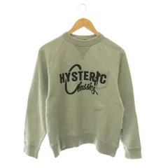 ヒステリックグラマー HYSTERIC GLAMOUR CLASSICS pt ポケ付SW スウェットプルオーバー ニット セーター 長袖 F グレー /NR ■OSのサムネイル