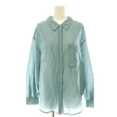 ストラ Stola. 24SS シアーシャツ ブラウス 長袖 36 スモークブルー /DO ■OSのサムネイル