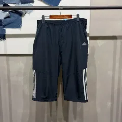 (34 36インチ) adidas ストリート 밴딩 機能性 7分 ズボン パンツのサムネイル