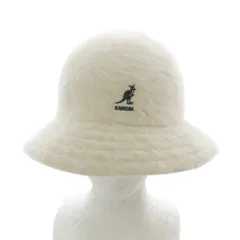 カンゴール KANGOL FURGORA CASUAL 帽子 バケットハット アンゴラファー L アイボリー /YO7のサムネイル