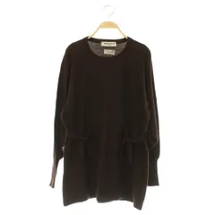ソニアリキエル SONIA RYKIEL リボンニット チュニック 長袖 クルーネック イタリア製 42 ボルドー /MY ■OSのサムネイル