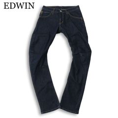EDWIN 에드윈 Jeanism 연중 KUJ37 입체 재단 스트레치 슬림 데님 팬츠 청바지 Sz.28 맨즈