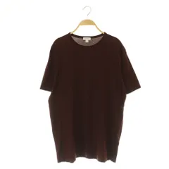 サンスペル SUNSPEL クルーネックTシャツ 半袖 コットン L ボルドー /MY ■OSのサムネイル
