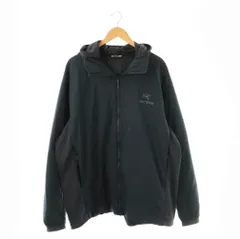 アークテリクス ARC'TERYX Atom Hoody Mジャケット ジップアップ 中綿 アウター ロゴ ワンカラー XXL 紺 ネイビー /BB ■OS ■AD ▲Hのサムネイル
