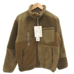 ユニクロ UNIQLO × Engineered Garments タグ付き 24AW コンビネーション フリースジャケット ブルゾン S ベージュ /FFのサムネイル