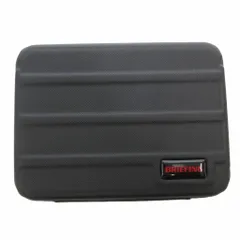 ブリーフィング BRIEFING H-MOBILE CASE ガジェットケース ポーチ インバッグ ロゴ ジップアップ 黒 ブラック BRF525219-010 /FFのサムネイル