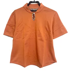 DAKS ダックス メンズ トップス Tシャツ 半袖 綿100％ オレンジ Lサイズ J8のサムネイル