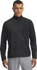 アンダーアーマー メンズ アウター ニット・セーター フリース Under Armour Mens UA Drive SweaterFleece Golf 12 Zip black ブラックのサムネイル
