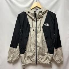 正規品/S THE NORTH FACE 1994 マウンテン ベイジ ブラック ウィンドブレーカー ジャケット
