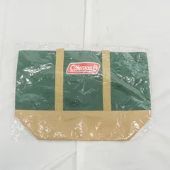 Coleman コールマン トートバッグ グリーン 大容量 エコバッグ アウトドア キャンプ ノベルティ 新品のサムネイル